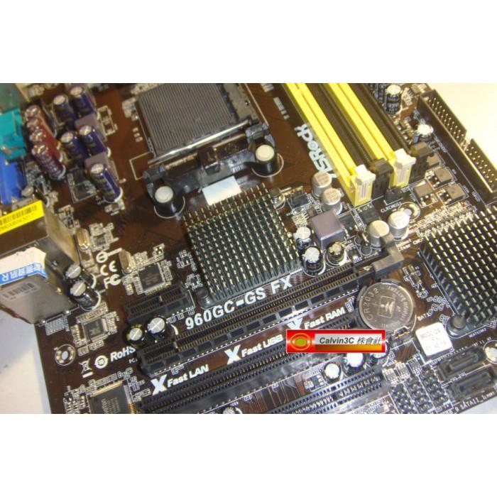 華擎 ASRock 960GC-GS FX AM3+腳位 內建顯示 AMD760晶片 6組SATA3 DDR3 DDR2-細節圖2