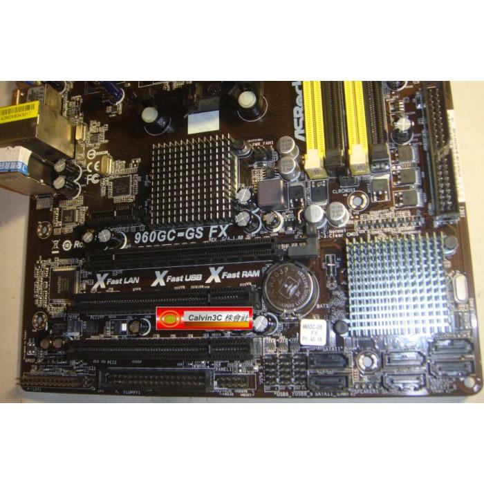 華擎 ASRock 960GC-GS FX AM3+腳位 內建顯示 AMD760晶片 6組SATA3 DDR3 DDR2-細節圖3
