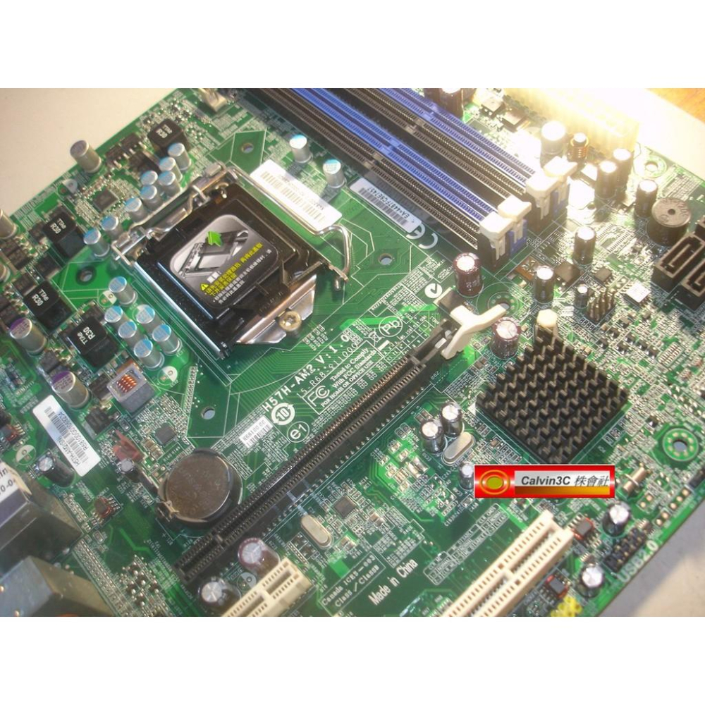 宏碁 Acer H57H-AM2 1156腳位 內建顯示 英特爾 H57晶片組 4組DDR3 6組SATA2 HDMI-細節圖2