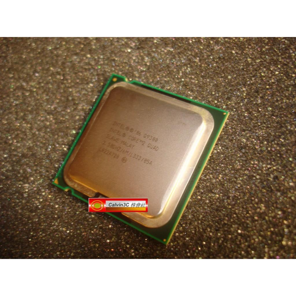 Intel Core2 Quad 四核心 Q9300 775腳位 速度2.5G 外頻1333M 快取6M 製程45nm-細節圖2