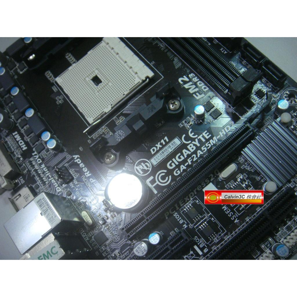 技嘉 GA-F2A55M-HD2 FM2腳位 內建顯示 AMD A55晶片組 2組DDR3 4組SATA 多重三螢幕輸出-細節圖2