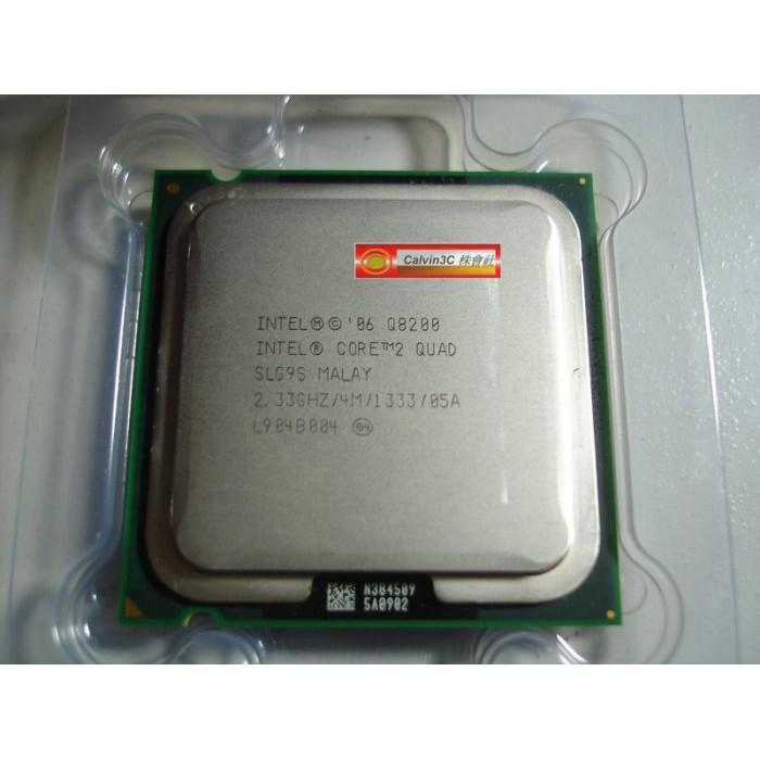 Intel Core2 Quad 四核心 Q8200 775腳位 速度2.33G 外頻1333M 快取4M 製程45nm-細節圖2
