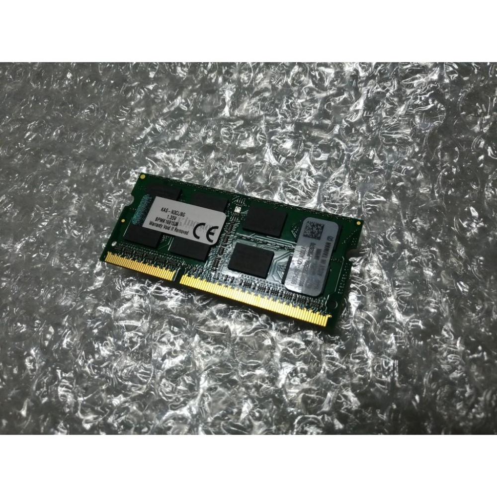 金士頓 Kingston DDR3L 1600 8G DDR3 12800 KVR16LS11/8 低電壓 終身保固-細節圖6