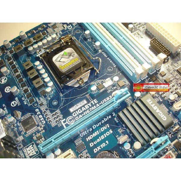 技嘉 GA-H67MA-USB3-B3 1155腳位 英特爾 H67晶片 4組DDR3 6組SATA 超耐久 內建顯示-細節圖2