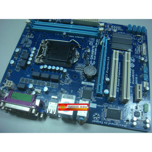 技嘉 GA-H61M-S2P-B3 1155腳位 內建顯示 Intel H61晶片組 2組DDR3 4組SATA 超耐久