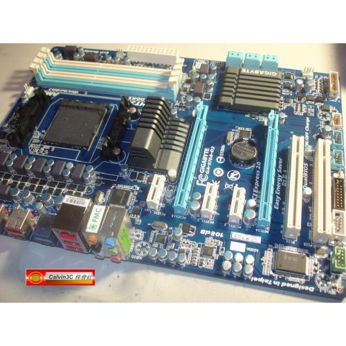 技嘉 GA-970A-D3 AM3+腳位 AMD 970晶片組 4組DDR3 6組SATA USB3.0 第二代超耐久