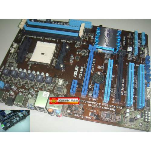 華碩 ASUS F2A55 FM2腳位 AMD A55晶片組 4組DDR3 6組SATA USB3.0 光纖輸出 APU