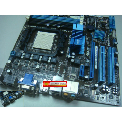 華碩 M4A78LT-M CM1730 CM1630 AM3腳位 內建顯示 AMD 760G晶片 DDR3 SATA