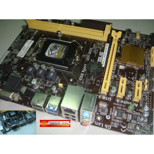 H81M-A M11AD 1150腳位 內建顯示 Intel H81晶片 4組SATA3 2組DDR3 USB3.0