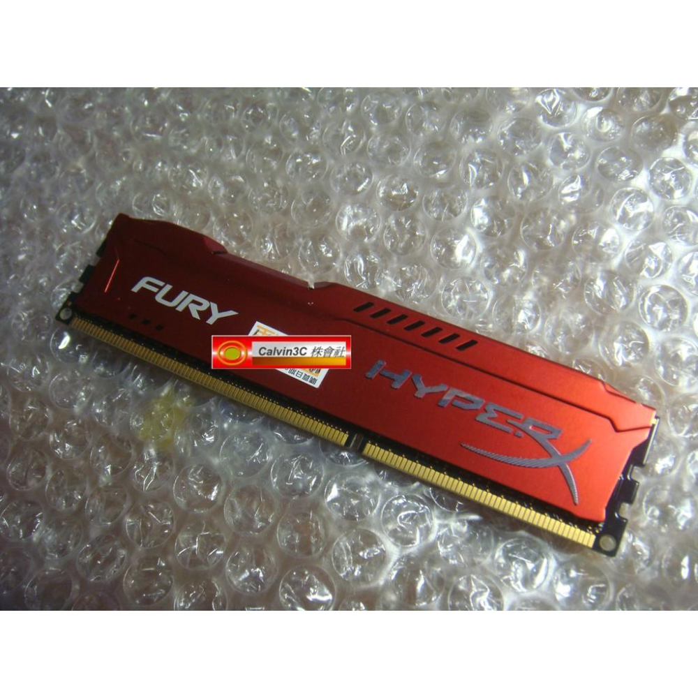 金士頓 Kingston HyperX FURY DDR3 1866 8G 雙通道組 雙面 電競記憶體 終身保固-細節圖2