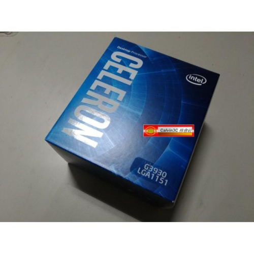 Intel CPU G3930 G4400 G4560 i3-6100 G5400 G4900 G5905 正式版 內顯