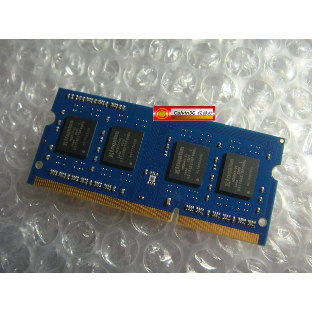 金士頓 Kingston DDR3L 1600 4G DDR3 PC3-12800 低電壓版本 電壓1.35V 筆記型-細節圖2