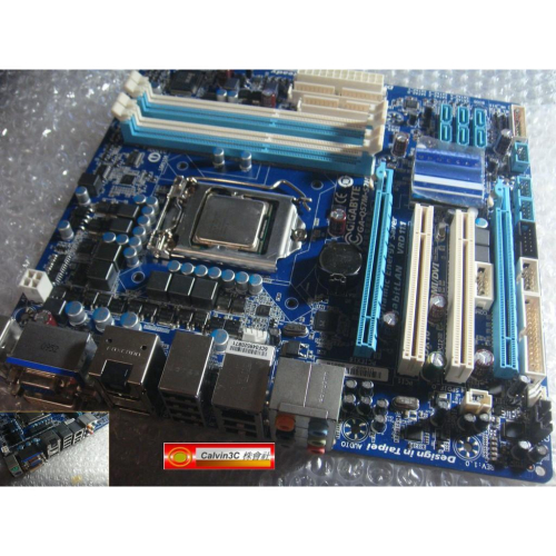 技嘉 GA-Q57M-S2H 1156腳位 Intel Q57晶片 6組SATA 4組DDR3 內建顯示 送i3-CPU