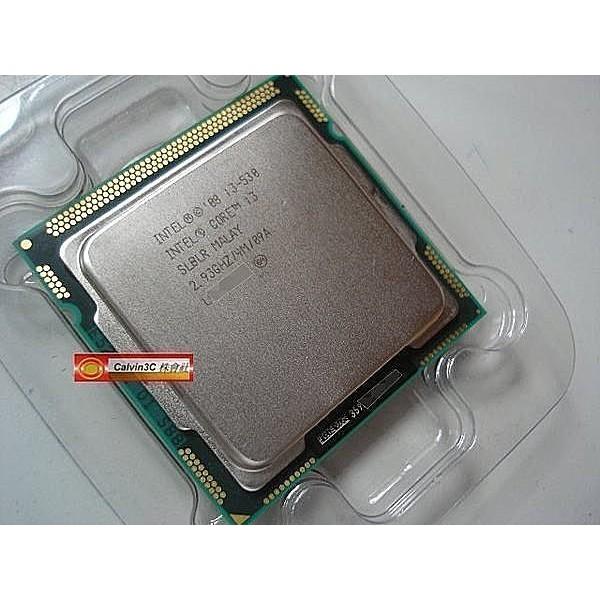 Intel Core 雙核心i3-530 正式版1156腳位內建顯示速度2.93G 快取4M