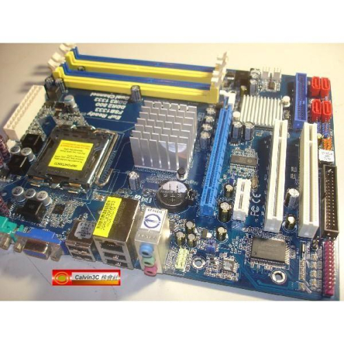 華擎 ASROCK G41C-GS 775腳位 內建顯示 英特爾 G41晶片 2組DDR2 2組DDR3 1組IDE