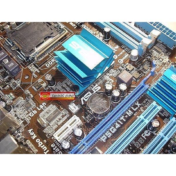 華碩 ASUS P5G41T-M LX 內建顯示 Intel G41晶片 2組DDR3 4組SATA EPU節能快速開機-細節圖3