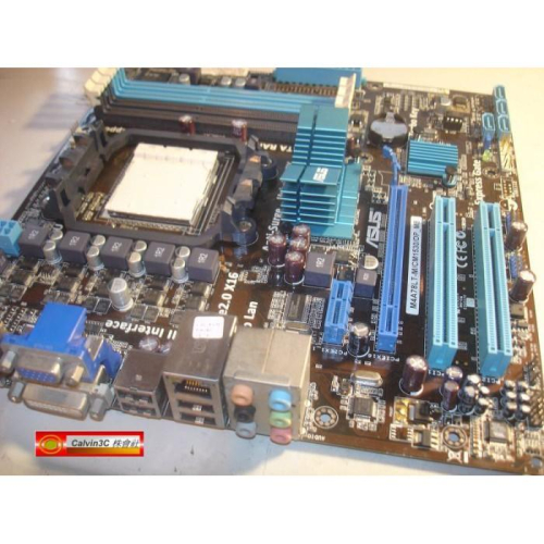 華碩 M4A78LT-M/CM1530 AM3腳位 內建顯示 AMD 760G晶片 4組DDR3 4組SATA