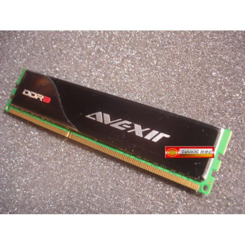 宇帷 AVEXIR DDR3 1333 4G DDRIII PC3-10600 雙面16顆粒 桌上型專用 終身保固