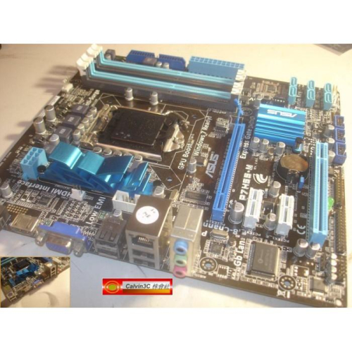 華碩 ASUS P7H55-M 1156腳位 英特爾 H55晶片 內建顯示 4組DDR3 6組SATA2 HDMI輸出