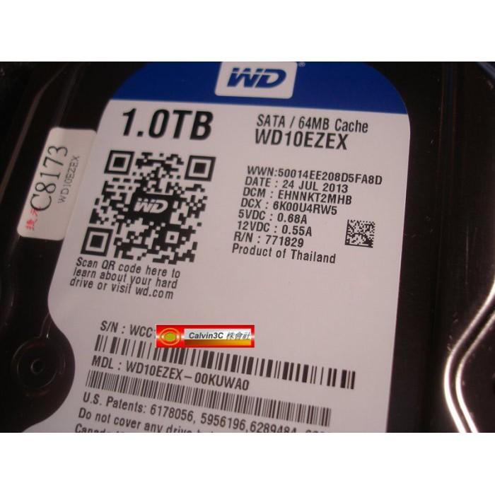 WD Caviar Blue 藍標系列 SATA3界面 1T 7200轉 64M 穩定性能 WD10EZEX-細節圖3