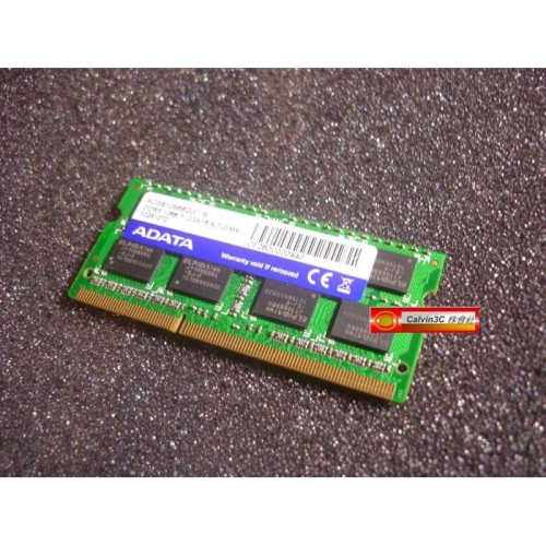 威剛 ADATA DDR3 1066 2G DDRIII PC3-8500 雙面顆粒 筆記型 終身保固