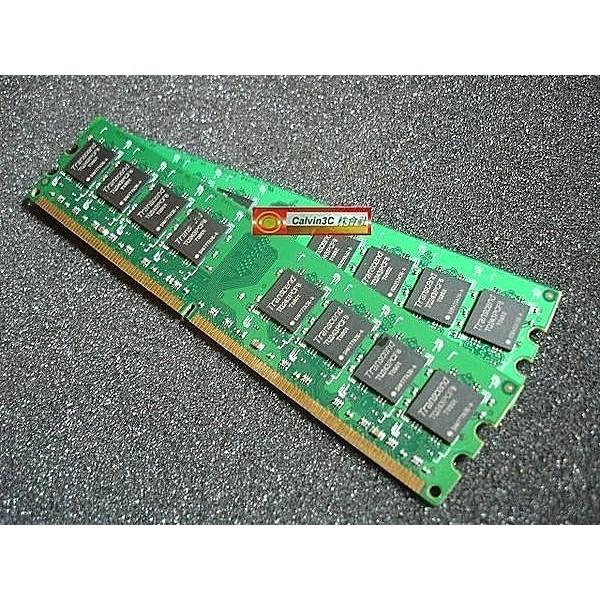 創見 Transcend DDR2 800 2G DDRII PC2-6400 雙面16顆粒 桌上型專用 終身保固-細節圖2