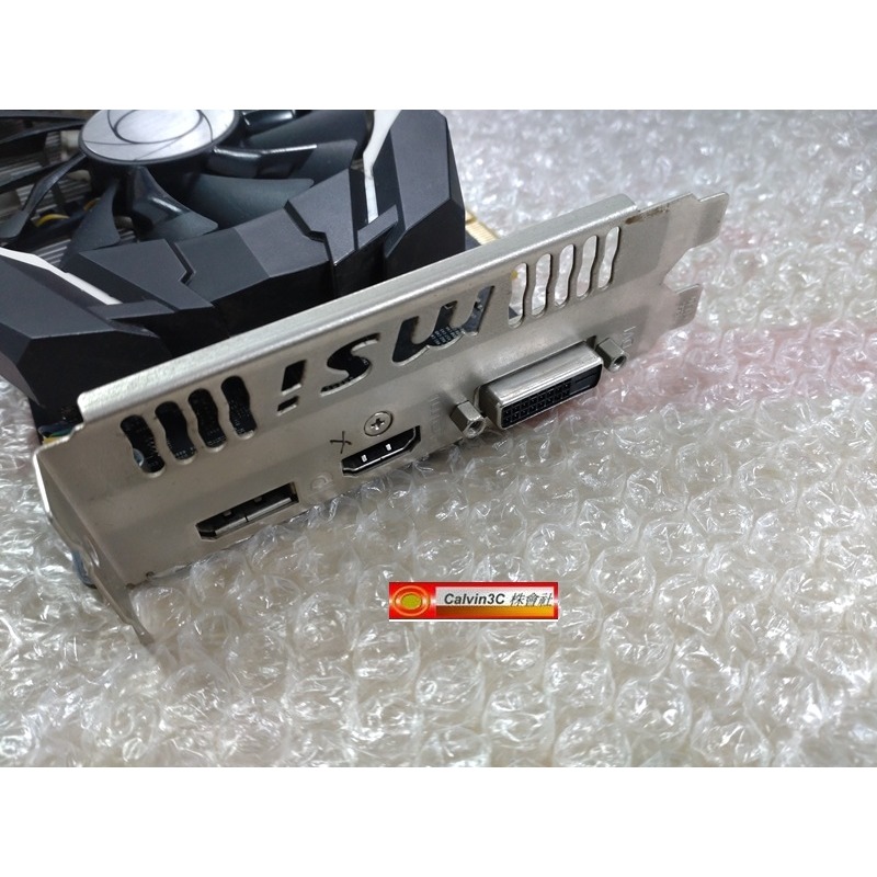 HDMI瑕疵其餘正常 MSI 微星 Geforce GTX 1060 3GT OC 超頻雙風扇 送DP轉HDMI轉接線-細節圖3