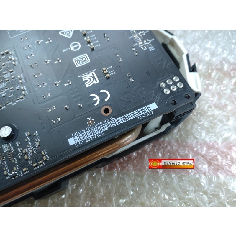 HDMI瑕疵其餘正常 MSI 微星 Geforce GTX 1060 3GT OC 超頻雙風扇 送DP轉HDMI轉接線-細節圖5