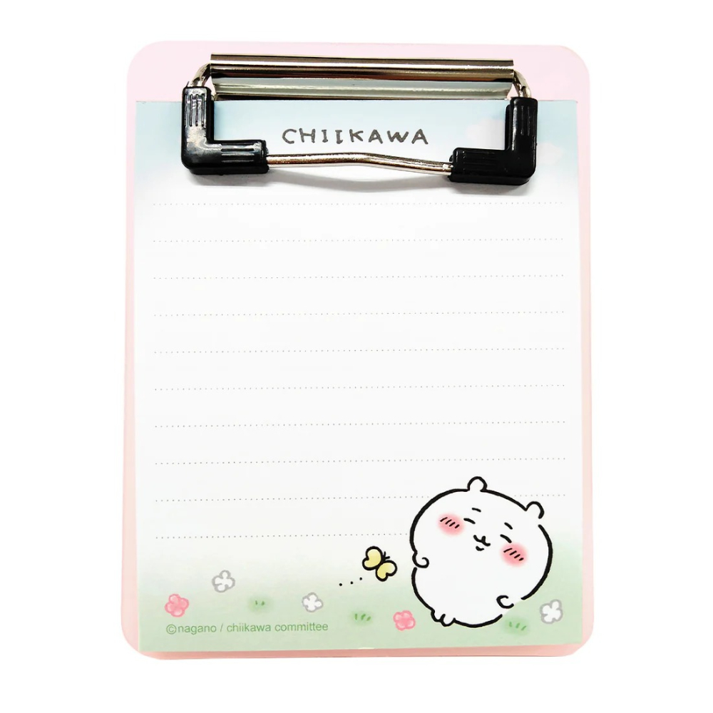 日本吉伊卡娃 便條紙夾 便條紙夾板 MEMO夾 文具 筆記本-細節圖3