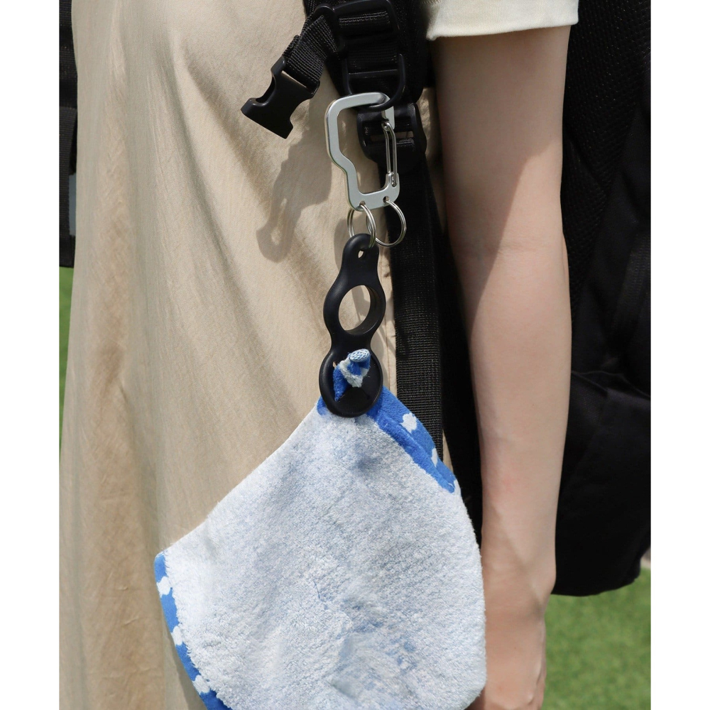 日本3coins 寶特瓶扣環 毛巾扣環 登山用扣環 旅行用扣環-細節圖4