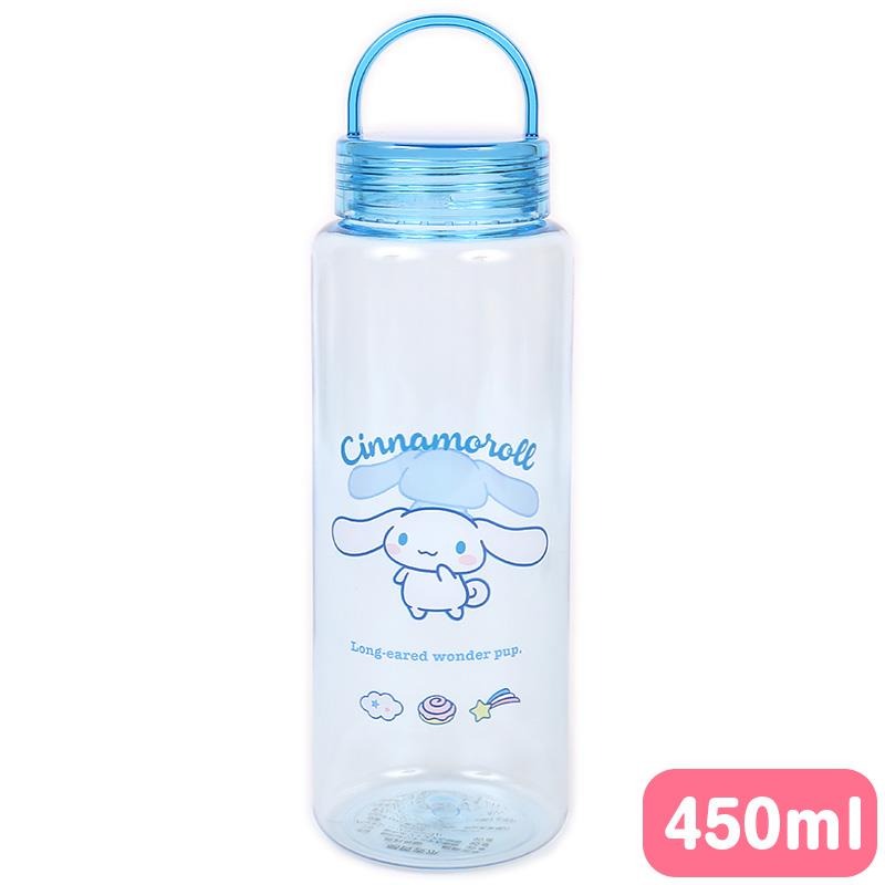 日本三麗鷗 透明水壺 庫洛米 大耳狗 日本正版三麗鷗水壺450ML-細節圖5