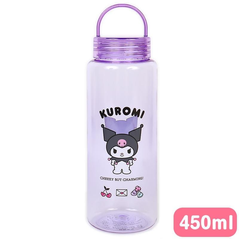 日本三麗鷗 透明水壺 庫洛米 大耳狗 日本正版三麗鷗水壺450ML-細節圖3
