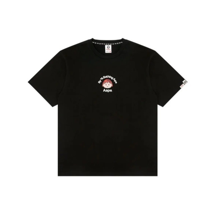 現貨日本潮牌AAPE-APE-2025.11限定單一店面先行販售-限量發行-T恤-聯名款櫻桃小丸子/野口/手提袋-細節圖5