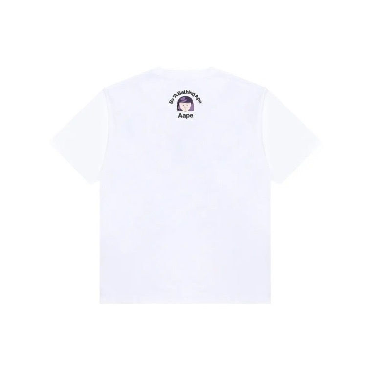 現貨日本潮牌AAPE-APE-2025.11限定單一店面先行販售-限量發行-T恤-聯名款櫻桃小丸子/野口/手提袋-細節圖7