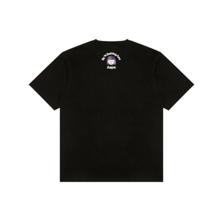 現貨日本潮牌AAPE-APE-2025.11限定單一店面先行販售-限量發行-T恤-聯名款櫻桃小丸子/野口/手提袋-細節圖9