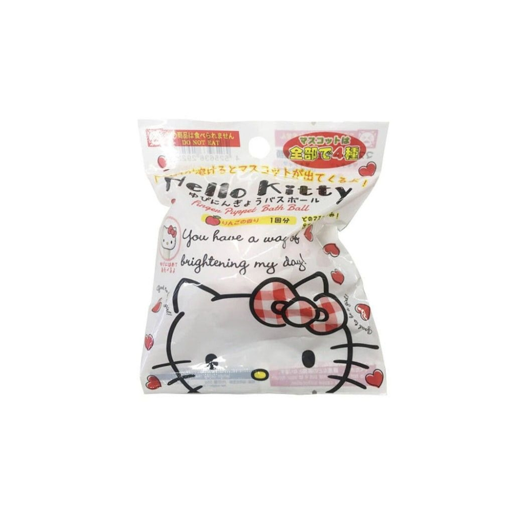 日本三麗鷗 凱蒂貓 KITTY 布丁狗 大耳狗 沐浴球 日本製-細節圖3