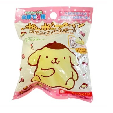 日本三麗鷗 凱蒂貓 KITTY 布丁狗 大耳狗 沐浴球 日本製-細節圖5