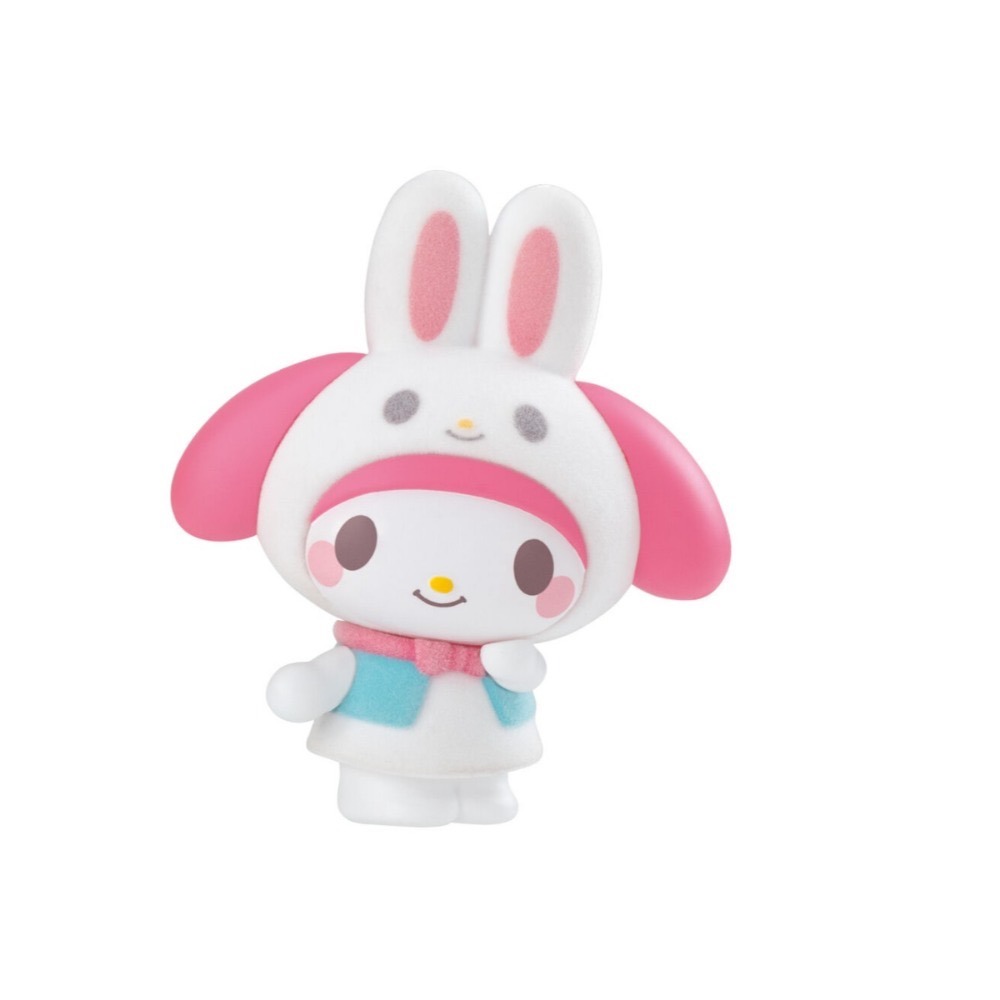 日本 三麗鷗 小公仔 腳色裝扮 KITTY 凱蒂貓 庫洛米 kikilala 美樂蒂 帕恰狗-規格圖8