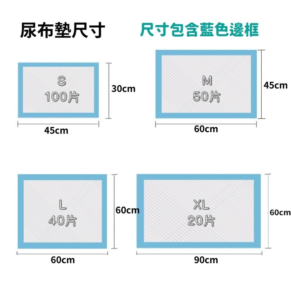 [台灣現貨可超取 全新料]寵物尿布墊 狗尿墊 尿布墊 狗尿布墊 狗尿墊 尿墊 狗狗尿布 寵物尿片 多尺寸-細節圖3