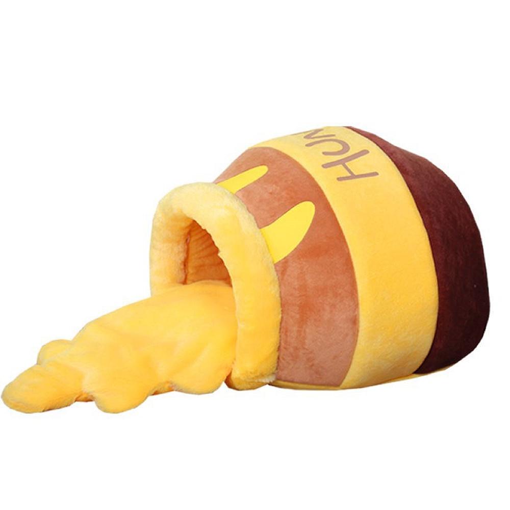 [台灣現貨 快速出貨]蜂蜜罐貓窩 貓窩 寵物窩  貓咪睡窩 狗窩 寵物睡窩 睡窩 貓床 蜜罐窩 寵物床 造型貓窩-細節圖7