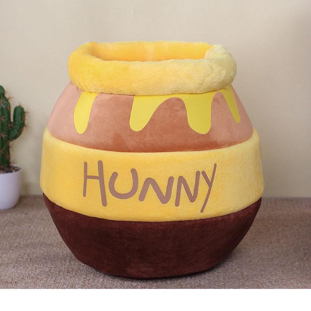 [台灣現貨 快速出貨]蜂蜜罐貓窩 貓窩 寵物窩  貓咪睡窩 狗窩 寵物睡窩 睡窩 貓床 蜜罐窩 寵物床 造型貓窩-細節圖8