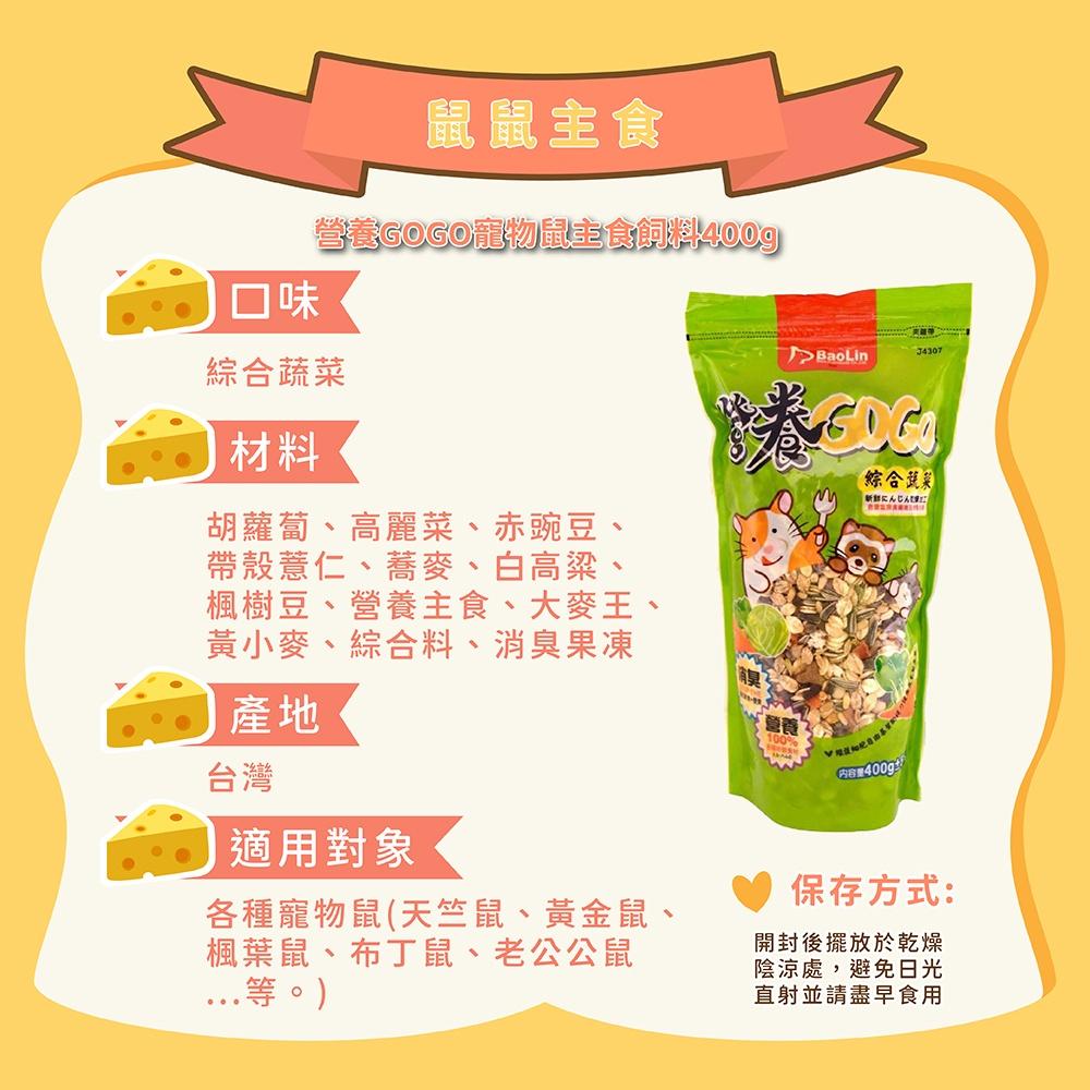 [新鮮現貨 快速出貨]倉鼠飼料 鼠飼料 鼠主食 寵物鼠飼料 寵物鼠主食 每朝纖食 營養GoGo 倉鼠食物 各鼠種適用-細節圖3