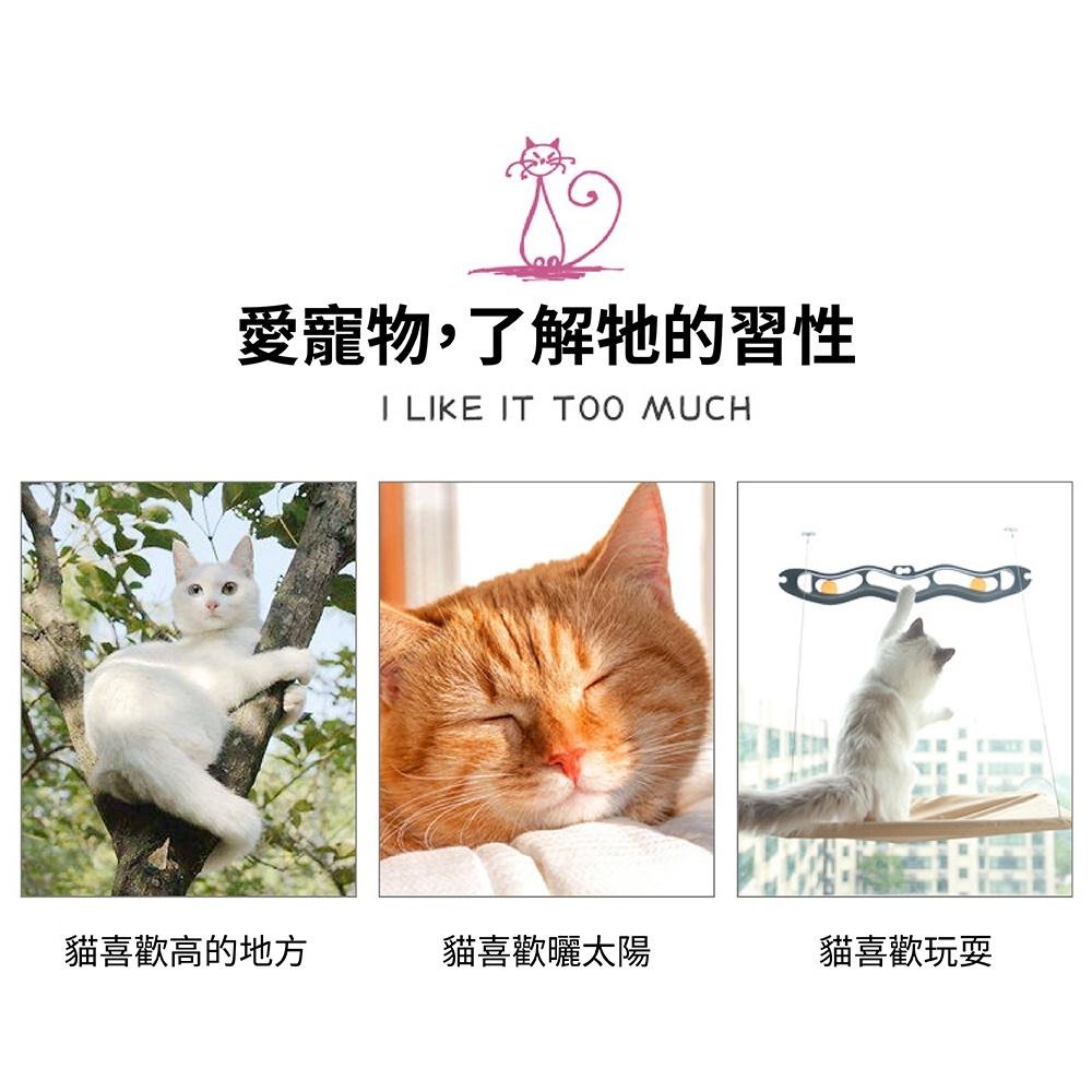 [台灣現貨 快速出貨]貓吊床 貓咪吊床 吸盤式貓吊床 貓咪吸盤式吊床 貓窩 日光浴吊床 窗邊吊床 免釘吊床 懸掛式貓窩-細節圖2