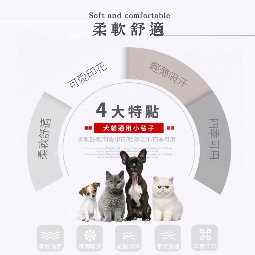 [台灣出貨 快速出貨]寵物法蘭絨寵物毛毯 寵物毯 冬季必備優質寵物毛毯  法蘭絨毯 寵物被子 寵物窩 睡毯 寵物睡窩-細節圖2