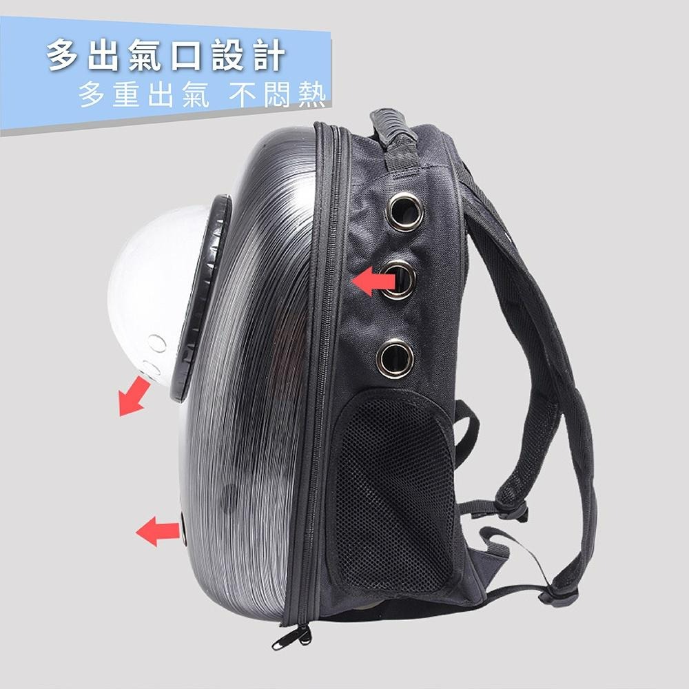 [台灣現貨 快速出貨]寵物背包 寵物太空包 寵物外出包 貓咪外出包 狗狗外出包 外出提籠 寵物外出用品-細節圖3