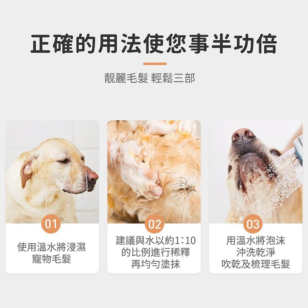 [台灣現貨 快速出貨]寵物沐浴乳 寵物沐浴露 沐浴乳 貓咪洗澡 狗狗洗澡 寵物清潔 香波除臭留香 480ml 寵物洗澡-細節圖8