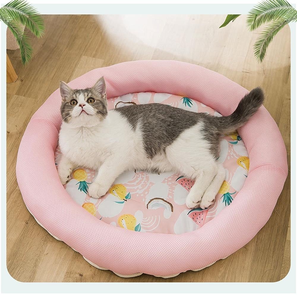 [台灣出貨 快速出貨]寵物涼墊 寵物床 寵物墊 寵物窩 狗狗涼墊 貓咪涼墊 降溫 寵物用品 狗床 貓床 狗墊 貓墊 窩-細節圖7