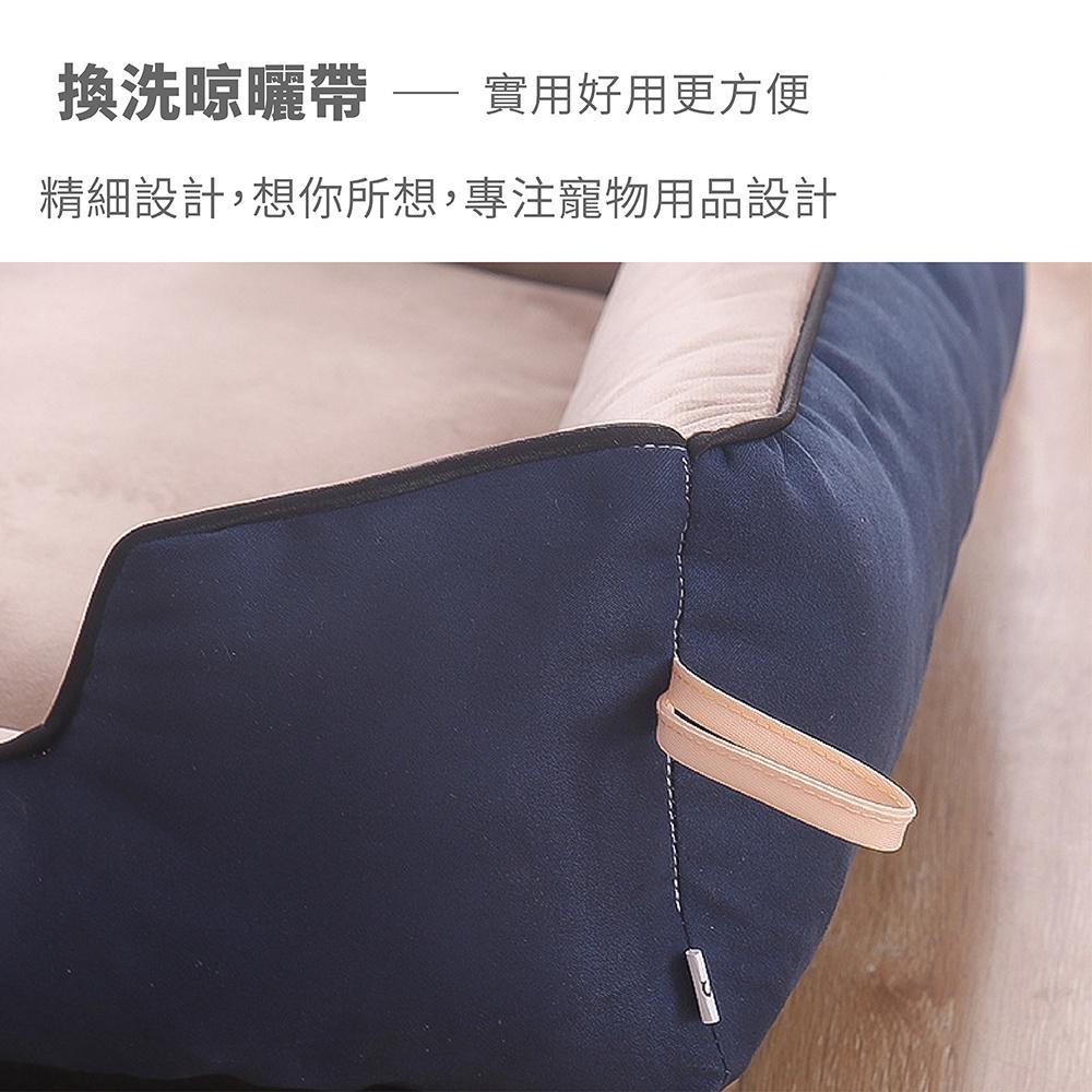 [台灣現貨 快速出貨]寵物床 寵物睡窩 可拆洗寵物窩 寵物床墊  狗窩 貓窩 方形窩 狗窩 貓窩 四季通用寵物窩-細節圖7