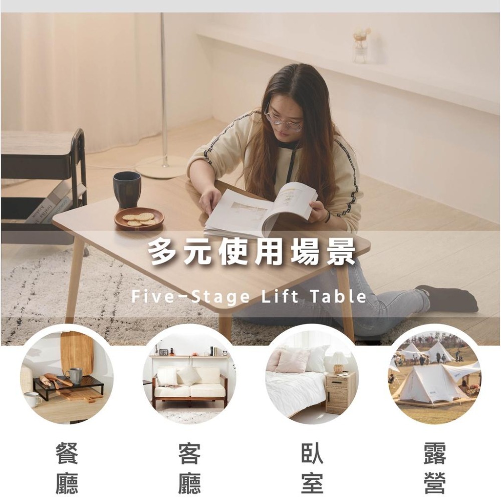 【台灣製造 快速出貨】茶几 電腦桌 折疊桌 迷你麻將桌 旅行麻將桌 小桌子 茶几桌 和室桌 客廳桌 麻將桌-細節圖5