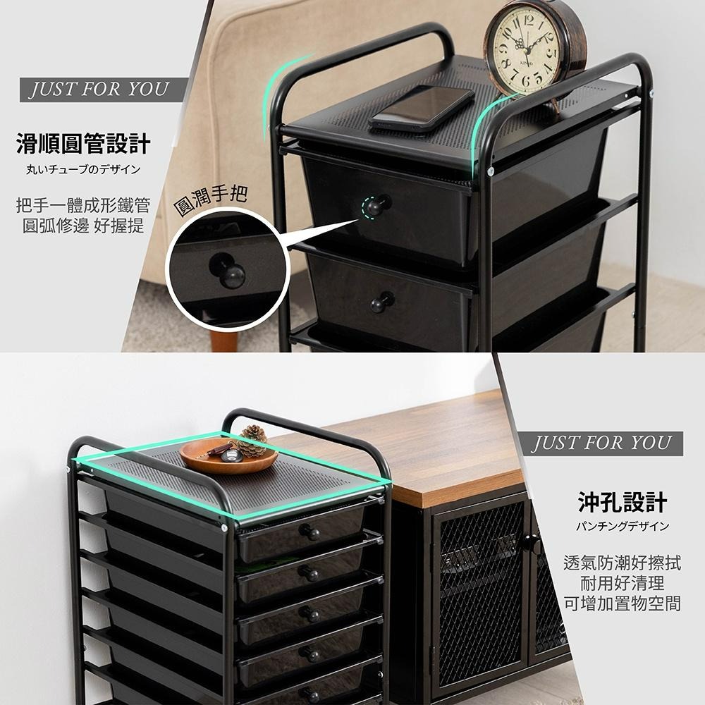 [台灣製造 快速出貨]置物車 抽屜車 可移動置物車 桌下櫃 收納車 收納推車 桌下收納 辦公推車 抽屜推車 工具車-細節圖4